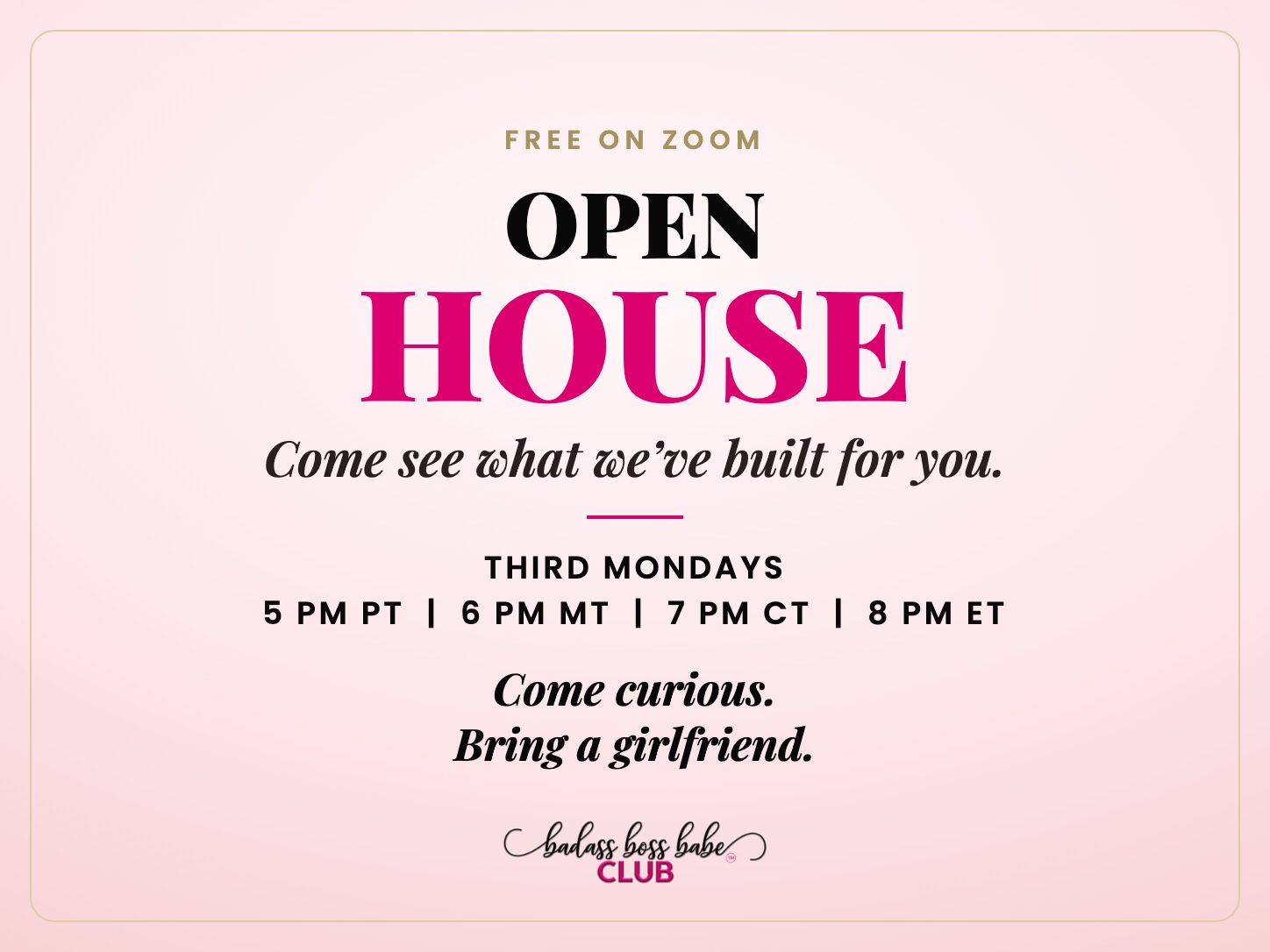 Open House